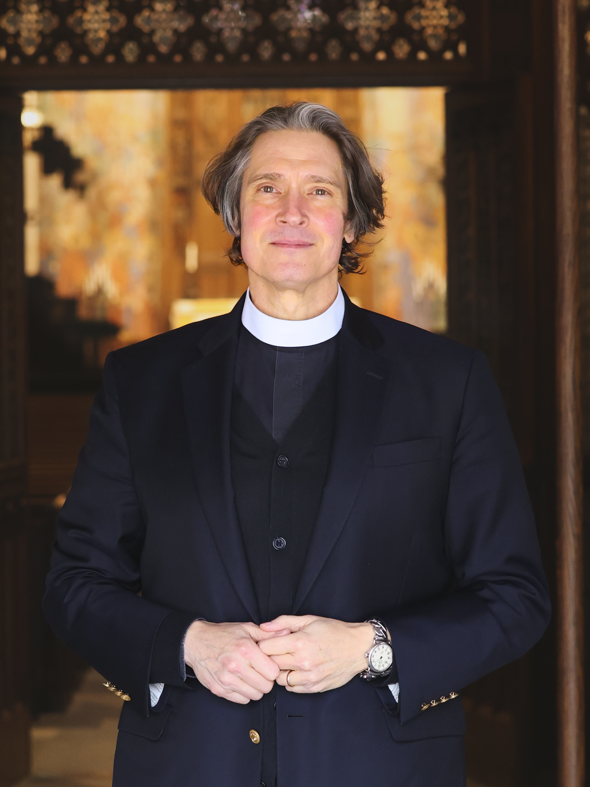 The Reverend Rev Dr. Dr Doctor Father fr. William Bill Danaher Rector Christ Church Cranbrook